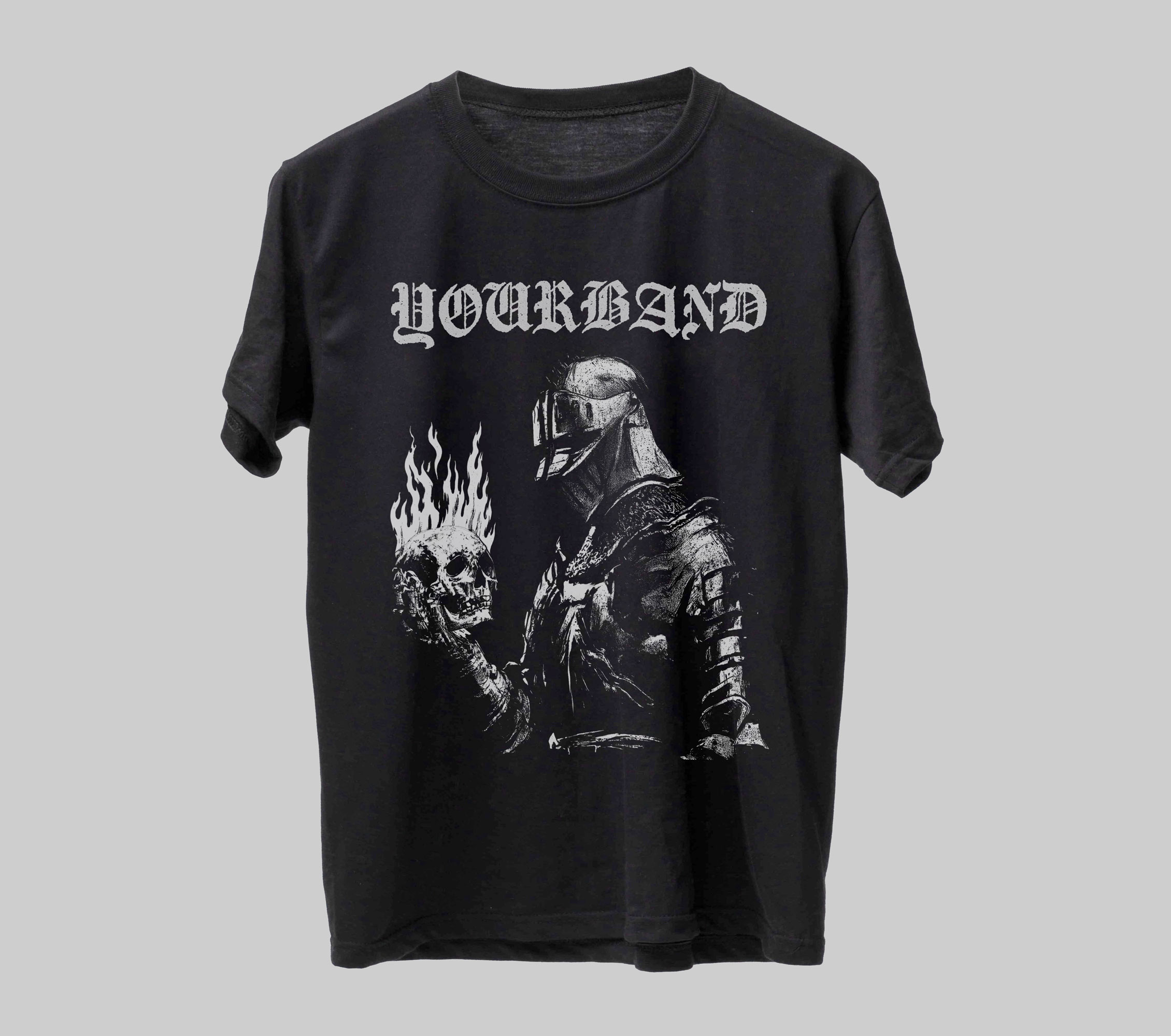Skull Knight shirt design